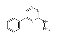 1,2,4-Triazine,3-hydrazinyl-5-phenyl-结构式