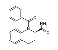 (R)-1-benzoyl-1,2,3,4-tetrahydroquinoline-2-carboxamide Structure