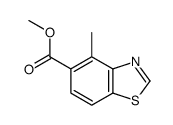 5-Benzothiazolecarboxylicacid,4-methyl-,methylester(9CI)结构式