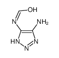 Formamide, N-(5-amino-2H-1,2,3-triazol-4-yl)- (9CI)结构式