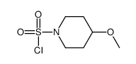 4-methoxy-1-piperidinesulfonyl chloride(SALTDATA: FREE)结构式