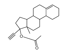 19-Norpregn-4-en-20-yn-17-ol, acetate, (17alpha)- Structure