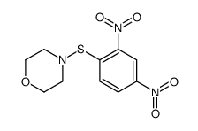 4-(2,4-dinitrophenyl)sulfanylmorpholine Structure