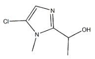 1-(5-氯-1-甲基-咪唑-2-YL)乙醇图片