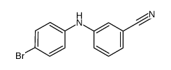 N-(4-BROMOPHENYL-N-(3-CYANOPHENYL)AMINE picture