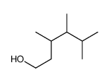 3,4,5-trimethylhexan-1-ol Structure