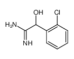 Benzeneethanimidamide,2-chloro--alpha--hydroxy- Structure