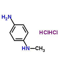 N1-Methylbenzene-1,4-diamine dihydrochloride structure