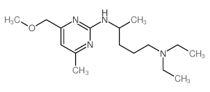 N,N-diethyl-N-[4-(methoxymethyl)-6-methyl-pyrimidin-2-yl]pentane-1,4-diamine Structure