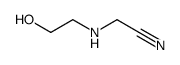 2-(2-hydroxyethylamino)acetonitrile结构式