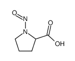 N-nitroso-proline Structure