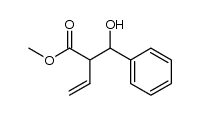 2-(α-hydroxy-benzyl)-but-3-enoic acid methyl ester Structure