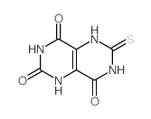 9-sulfanylidene-3,5,8,10-tetrazabicyclo[4.4.0]dec-11-ene-2,4,7-trione structure