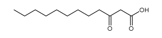 3-oxododecanoic acid Structure