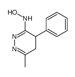 N-(6-methyl-4-phenyl-4,5-dihydropyridazin-3-yl)hydroxylamine Structure