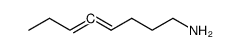 octa-4,5-dienylamine Structure