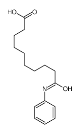 10-anilino-10-oxodecanoic acid结构式