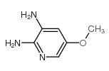 5-甲氧基吡啶-2,3-二胺结构式