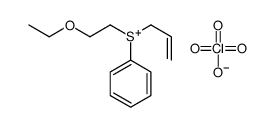 2-ethoxyethyl-phenyl-prop-2-enylsulfanium,perchlorate结构式