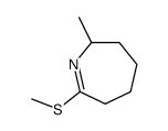 2-methyl-7-methylsulfanyl-3,4,5,6-tetrahydro-2H-azepine Structure