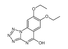 7,8-diethoxy-1H-tetrazolo[1,5-a]quinazolin-5-one Structure