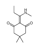 5,5-dimethyl-2-[1-(methylamino)propylidene]cyclohexane-1,3-dione Structure