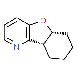 Benzofuro[3,2-b]pyridine, 5a,6,7,8,9,9a-hexahydro-, (5aR,9aR)-rel- (9CI) Structure