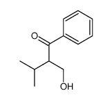 2-(hydroxymethyl)-3-methyl-1-phenylbutan-1-one Structure