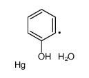 (2-hydroxyphenyl)mercury hydrate Structure