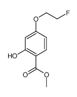 methyl 4-(2-fluoroethoxy)-2-hydroxybenzoate Structure