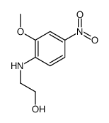 2-[(2-methoxy-4-nitrophenyl)amino]ethanol结构式