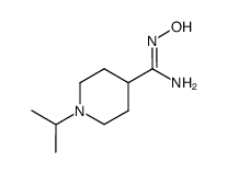 1-Isopropyl-N-hydroxypiperidine-4-carboxamidine Structure