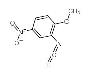 2-METHOXY-5-NITROPHENYL ISOTHIOCYANATE Structure