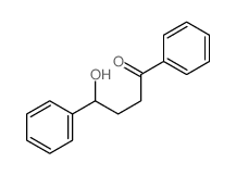 1,4-Diphenyl-4-hydroxy-1-butanone structure