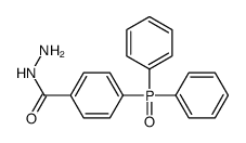 4-diphenylphosphorylbenzohydrazide Structure