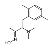 N-[3-(dimethylamino)-4-(2,5-dimethylphenyl)butan-2-ylidene]hydroxylamine结构式