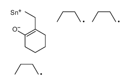 tributyl-(2-ethylcyclohexen-1-yl)oxystannane Structure