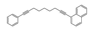 1-(9-phenylnona-1,8-diynyl)naphthalene结构式