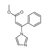 methyl 3-(2H-imidazol-1-yl)-3-phenylacrylate Structure