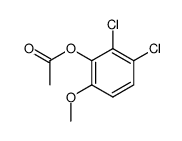 5,6-dichloroguaiacol acetate结构式