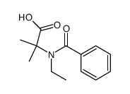 Hippuric acid,N-ethyl--alpha-,-alpha--dimethyl- (1CI)结构式