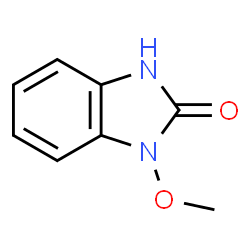 2H-Benzimidazol-2-one,1,3-dihydro-1-methoxy-(9CI) structure