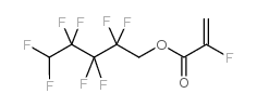1H,1H,5H-八氟-2-氟丙烯酸戊酯结构式
