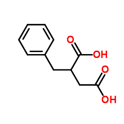 2-Benzylsuccinic acid Structure