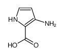 3-AMINO-2-PYRROLECARBOXYLIC ACID Structure