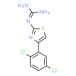 N-[4-(2,5-DICHLORO-PHENYL)-THIAZOL-2-YL]-GUANIDINE picture