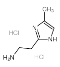 2-(4-METHYL-1H-IMIDAZOL-2-YL)-ETHYLAMINE DIHYDROCHLORIDE Structure