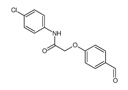 N-(4-chlorophenyl)-2-(4-formylphenoxy)acetamide图片