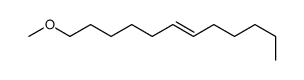 1-methoxydodec-6-ene Structure