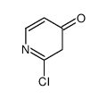 2-chloro-3H-pyridin-4-one结构式